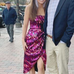 LPA Multicolor Sequin Dress